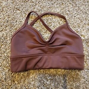 Kids Brown Sports Bra